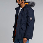 Tethra Mountain Parka Jacket // Navy (XL)