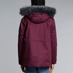 Tethra Mountain Parka Jacket // Plum (S)