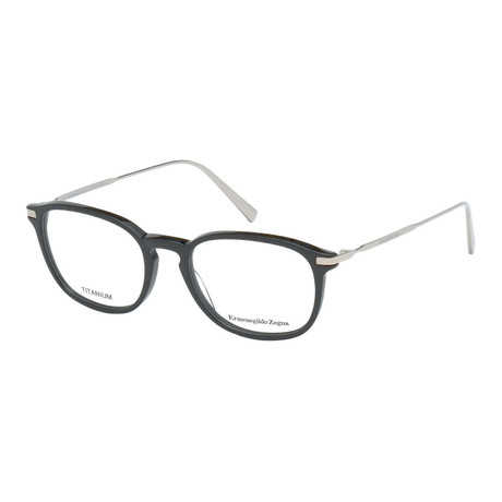 EZ5051-001 Eyeglasses // Shiny Black
