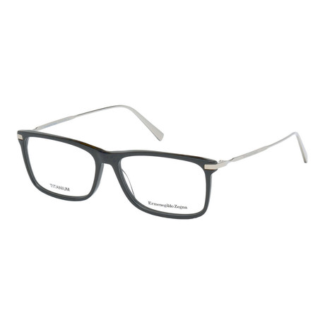EZ5052-001 Eyeglasses // Shiny Black