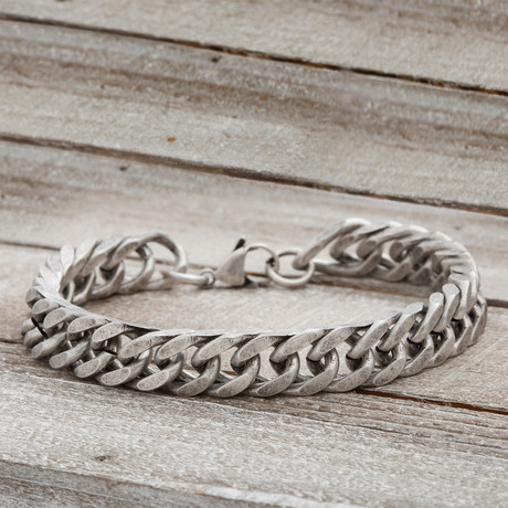 Polished Curb Chain Bracelet