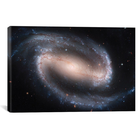 Barred Spiral Galaxy (NGC 1300) // Stocktrek Images (18"W x 26"H x 0.75"D)