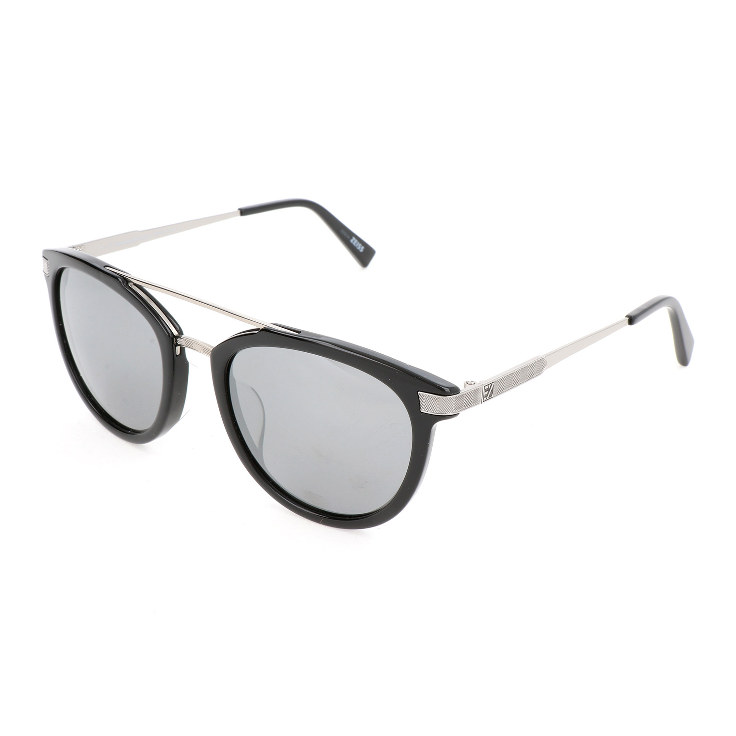 EZ0077-F Men's Sunglasses // Shiny Black - Ermenegildo Zegna - Touch of ...