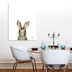 Little Rabbit by Amy Hamilton // Aluminum (16"W x 20"H x 1.5"D)