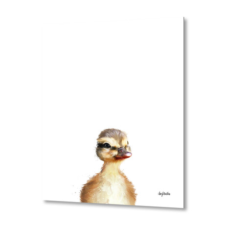 Little Duck by Amy Hamilton // Aluminum (16"W x 20"H x 1.5"D)