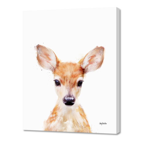 Little Deer by Amy Hamilton // Canvas (16"W x 20"H x 1.5"D)