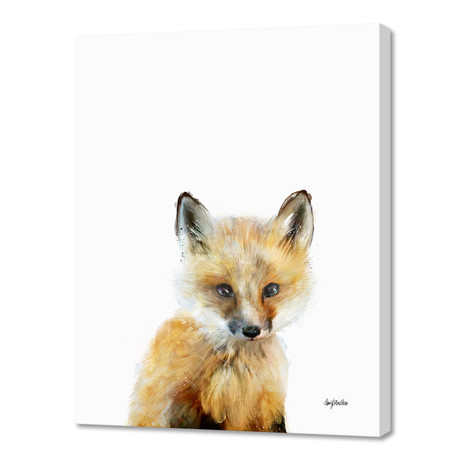 Little Fox by Amy Hamilton // Canvas (16"W x 20"H x 1.5"D)