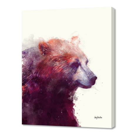 Bear Calm by Amy Hamilton // Canvas (16"W x 20"H x 1.5"D)