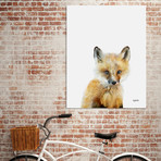 Little Fox by Amy Hamilton // Canvas (16"W x 20"H x 1.5"D)