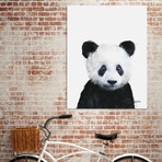 Little Panda by Amy Hamilton // Canvas (16"W x 20"H x 1.5"D)