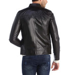 Trenton Leather Jacket // Brown (2XL)