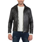 Rivera Leather Jacket // Brown (2XL)