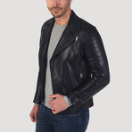 Frederick Leather Jacket // Black (M)