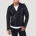 Campbell Leather Jacket // Black (M)