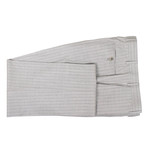 Caruso // Striped Wool 2 Button Slim Trim Fit Suit // Gray (US: 44S)