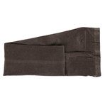 Caruso // Corduroy Three Roll Two Button Slim Fit Suit // Brown (US: 50R)