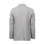 Caruso // Cotton Two Button Slim Trim Fit Suit // Gray (US: 44S)