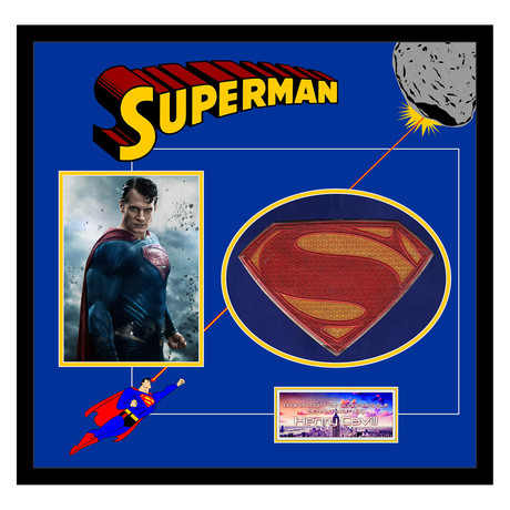 Henry Cavill // Superman Prop Chest Emblem