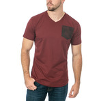 W&S Super Soft Everyday Tee // Dark Red (S)