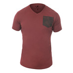 W&S Super Soft Everyday Tee // Dark Red (S)