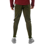 Racer Joggers // Olive + White (S)