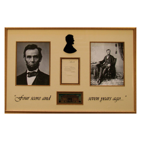 Abraham Lincoln // Signed Military General Orders