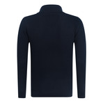 Drop Zone Half Zip Pullover // Navy (XL)