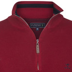 Trajectory Pullover // Bordeaux-Navy (M)