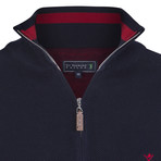 Trajectory Pullover // Navy-Bordeaux (M)