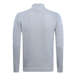 Unskilled Half Zip Pullover // Grey Melange (2XL)