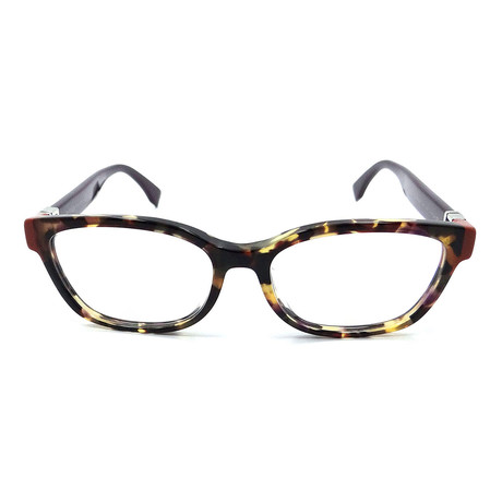Women's FF-0130 Eyeglass Frames // Havana Plum
