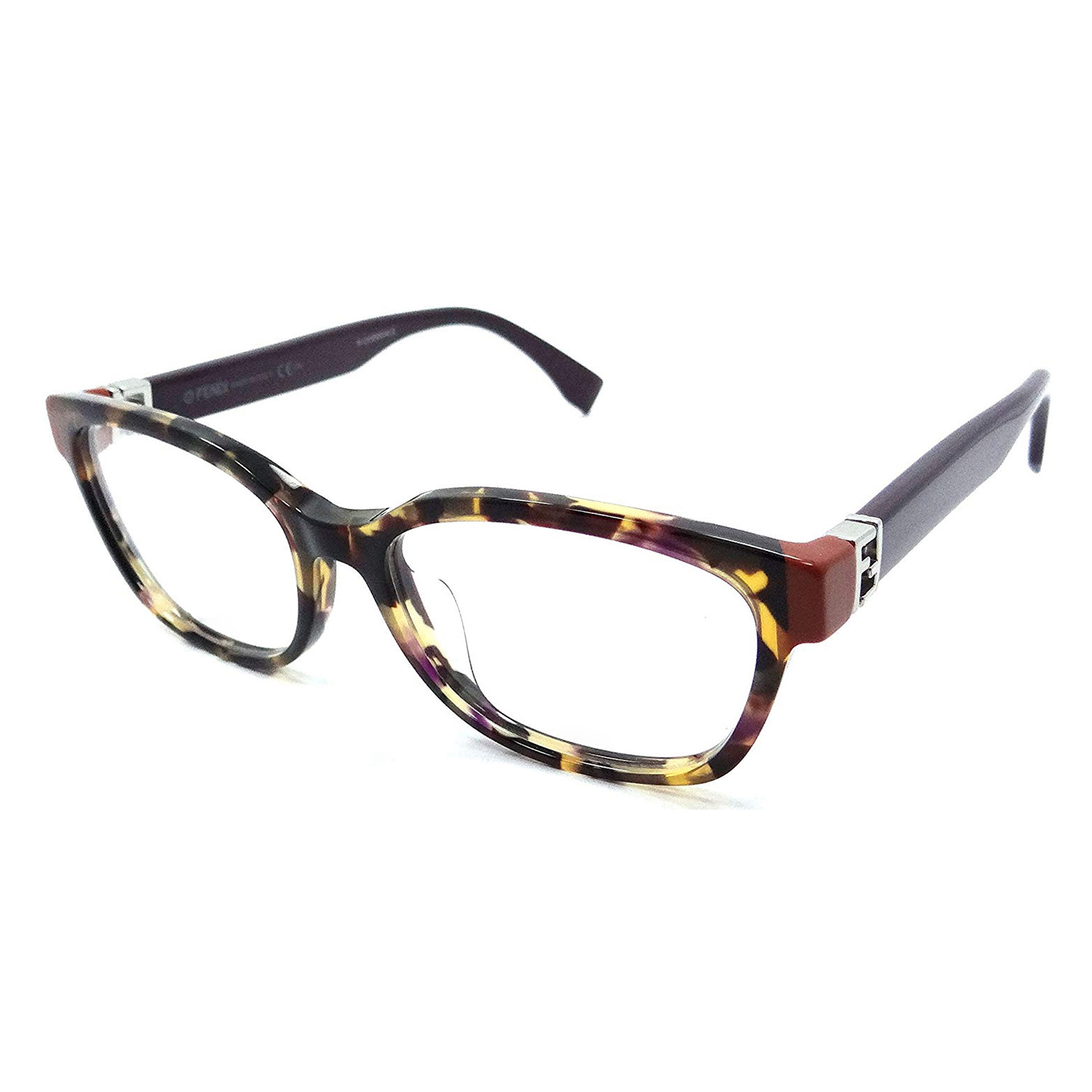 Women's FF-0130 Eyeglass Frames // Havana Plum - Fendi - Touch of Modern