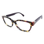 Women's FF-0130 Eyeglass Frames // Havana Plum