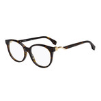 Women's FF-0202 Eyeglass Frames // Dark Havana