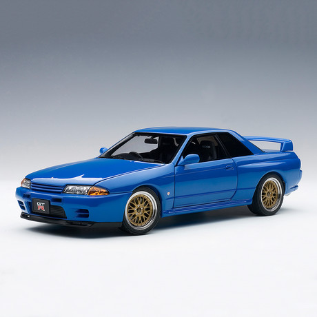 Nissan Skyline GT-R (R32) V-Spec II Tuned Version (Blue)