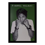 Signed + Framed Poster // Pharrell Williams