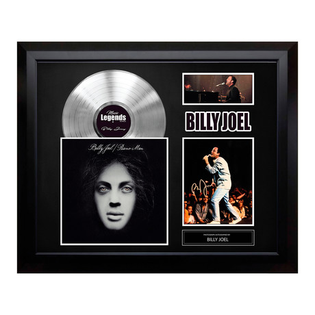 Signed + Framed Collage // Billy Joel
