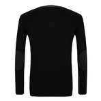 Pullover Jersey Sweater // Black (S)