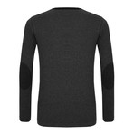 Pullover Jersey Sweater // Anthracite (S)
