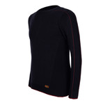 Hank Jersey Sweater // Navy (XL)