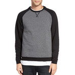 Keswick Crew Neck Sweater // Charcoal + Black (S)