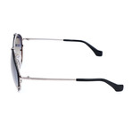 Unisex BA0085 Sunglasses // Shiny Light Ruthenium