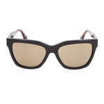 Women's BA0098 Sunglasses // Shiny Dark Brown