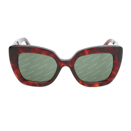 Women's BA0130 Sunglasses // Red Havana