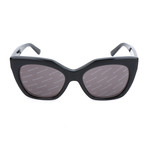 Women's BA0132 Sunglasses // Shiny Black