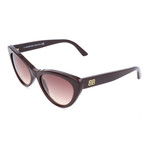 Women's BA0143 Sunglasses // Shiny Dark Brown