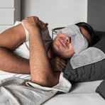 Nodpod® // The Weighted Blanket For The Eyes // Gray
