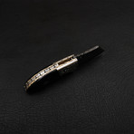 Handmade Damascus Liner Lock Folding Knife // 2715