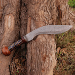 Damascus Kukri Knife // BK0249