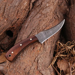 Damascus Skinner Knife // HK0277